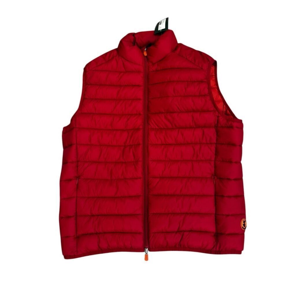 Save The Duck Chance Packable Vest - Red Large NWT